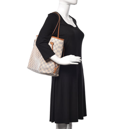 Louis Vuitton Damier Azur Neo Neverfull MM 3 of 19