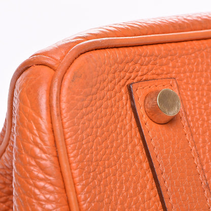 Hermes Togo Birkin 35 Orange 12 of 21