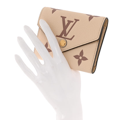 Louis Vuitton Empreinte Monogram Giant Victorine Wallet Creme Bois De Rose 2 of 9