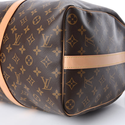 Louis Vuitton Monogram Keepall Bandouliere 45 10 of 12
