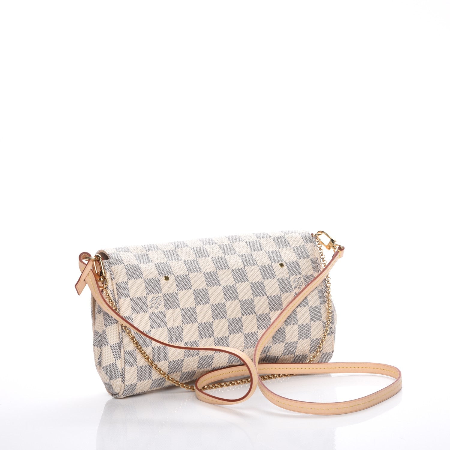 Louis Vuitton Damier Azur Favorite MM 3 of 9