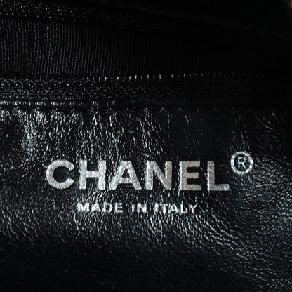 Chanel Metallic Aged Calfskin Quilted Medium Reissue Camera Case Black 6 of 7