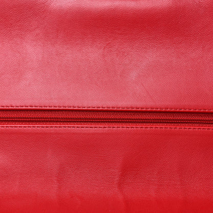 Chanel Patent Quilted Jumbo Double Flap Dark Red 17 of 19