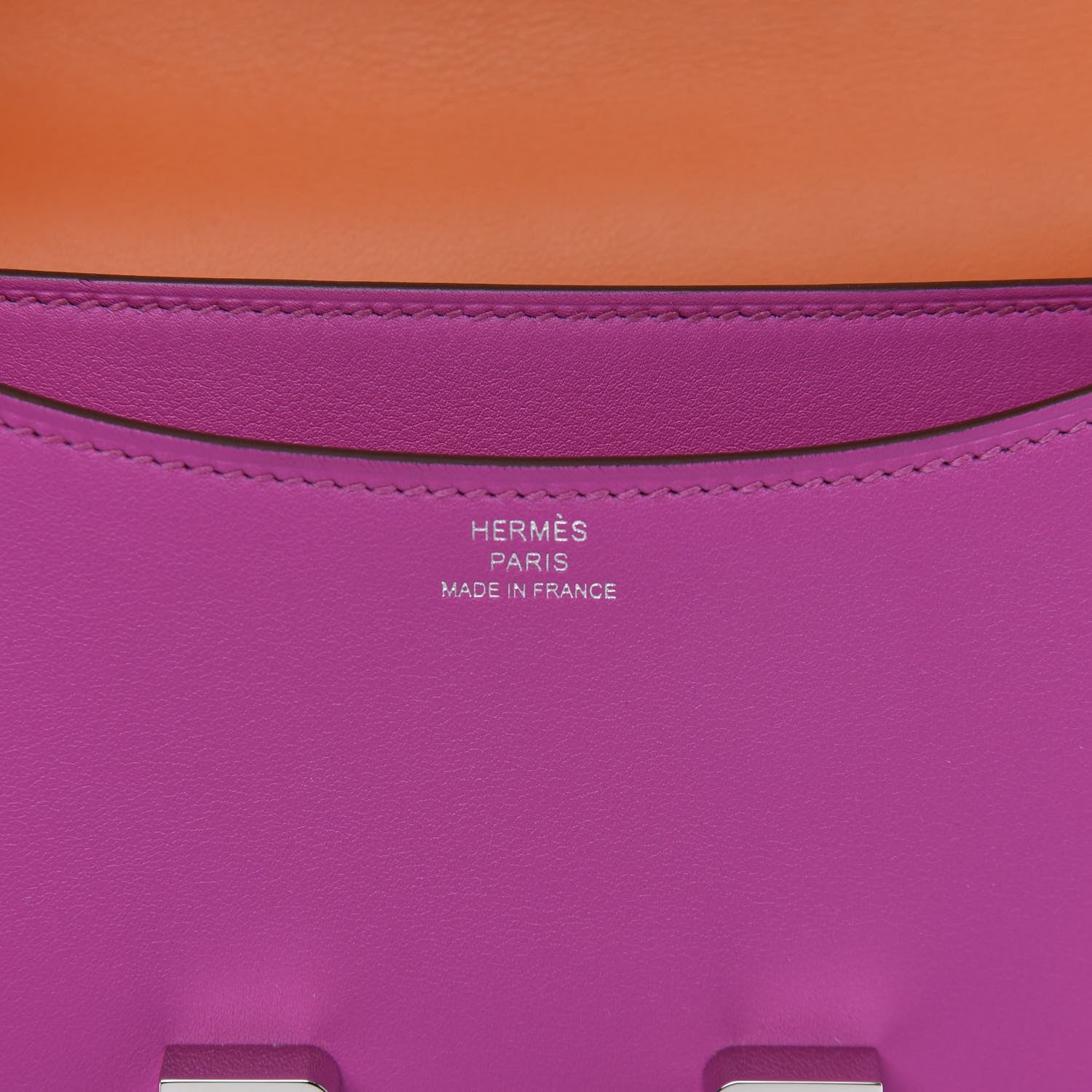 Hermes Swift Constance Verso 18 Magnolia Orange 9 of 12