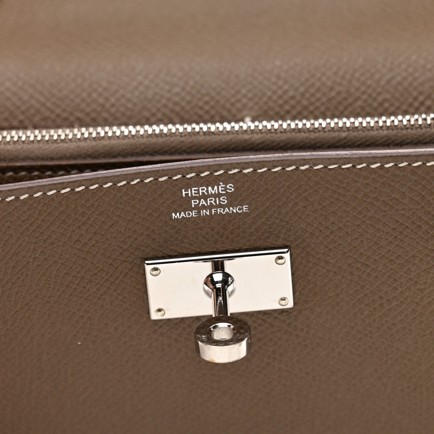 Hermes Epsom Kelly Wallet To Go Etoupe 7 of 11
