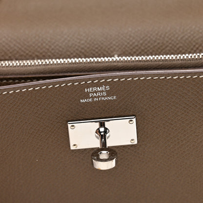 Hermes Epsom Kelly Wallet To Go Etoupe 7 of 11