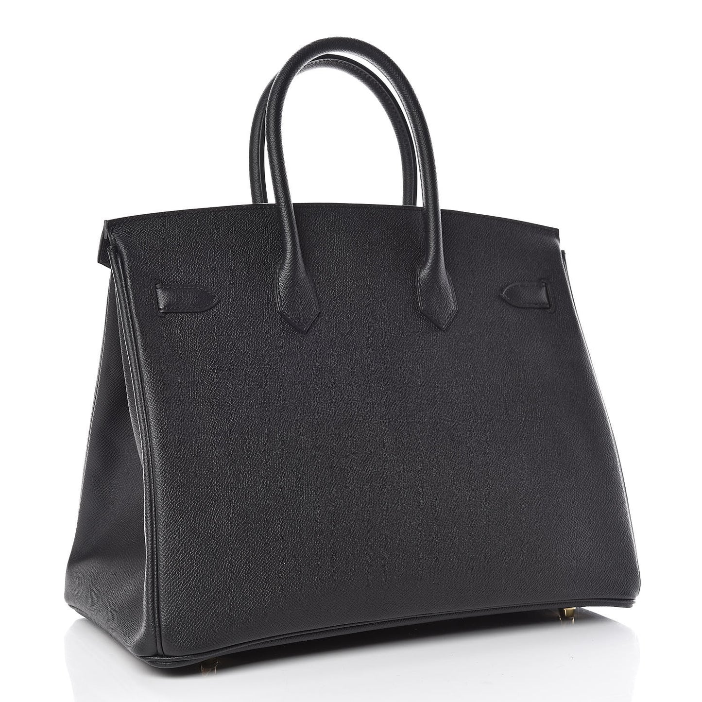 Epsom Birkin 35 Black