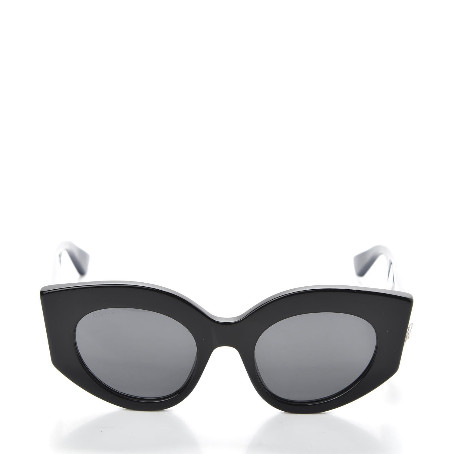 Gucci Acetate Web Oversized Frame Sunglasses GG0275 Black 2 of 8