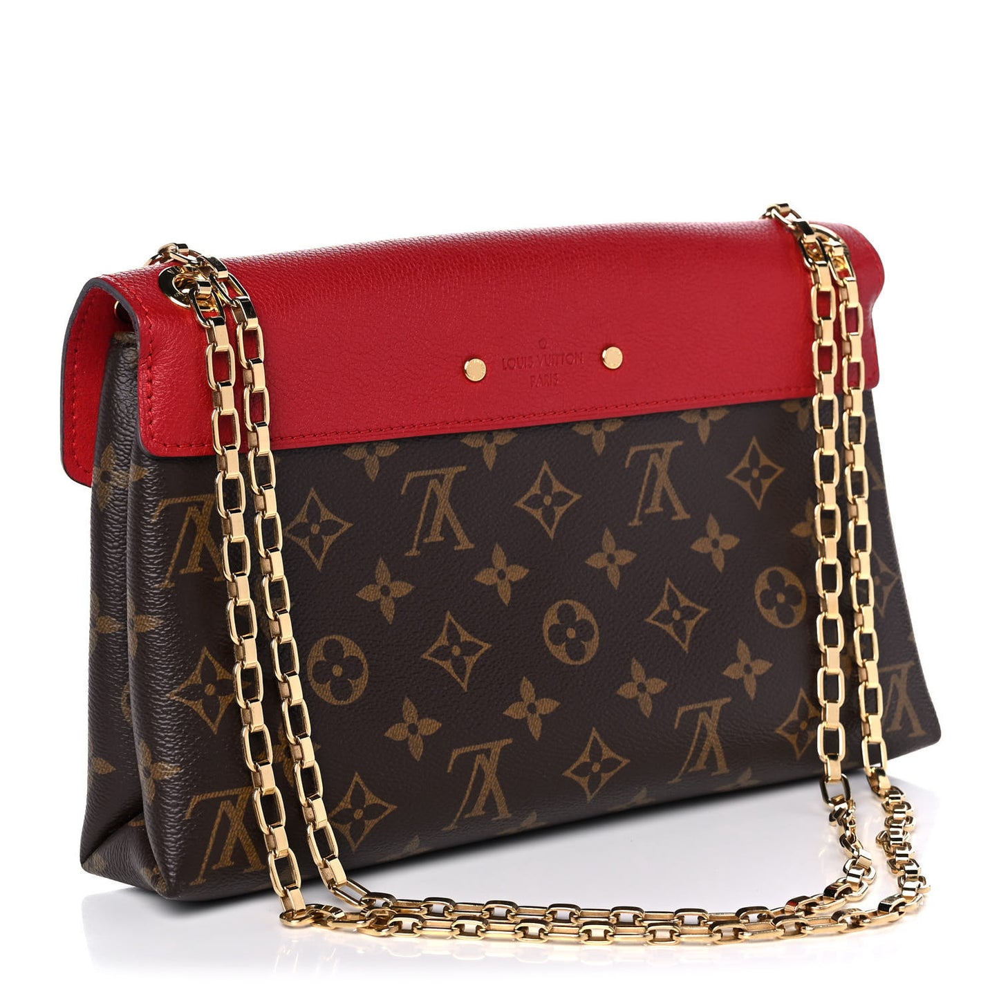 Monogram Pallas Chain Cherry