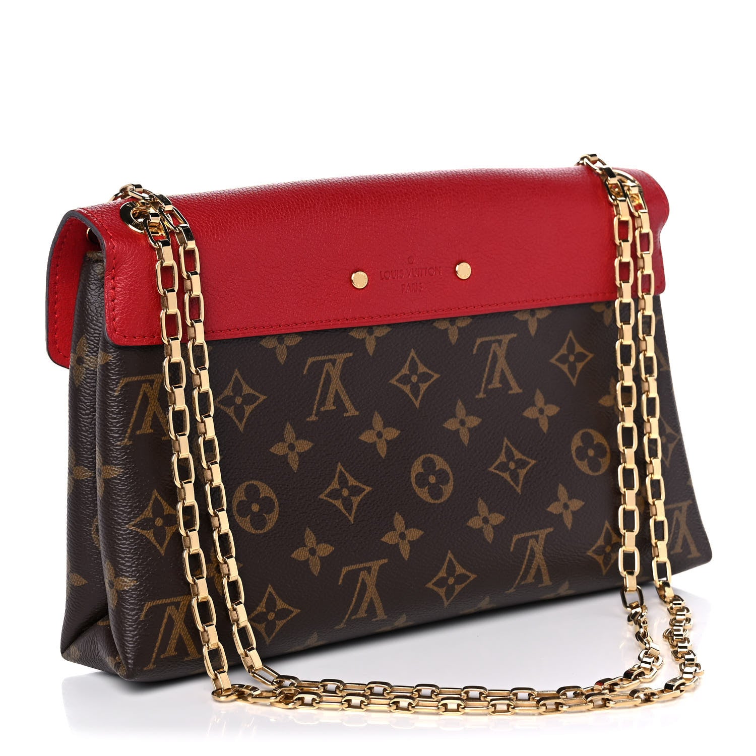 Louis Vuitton Monogram Pallas Chain Cherry 3 of 12