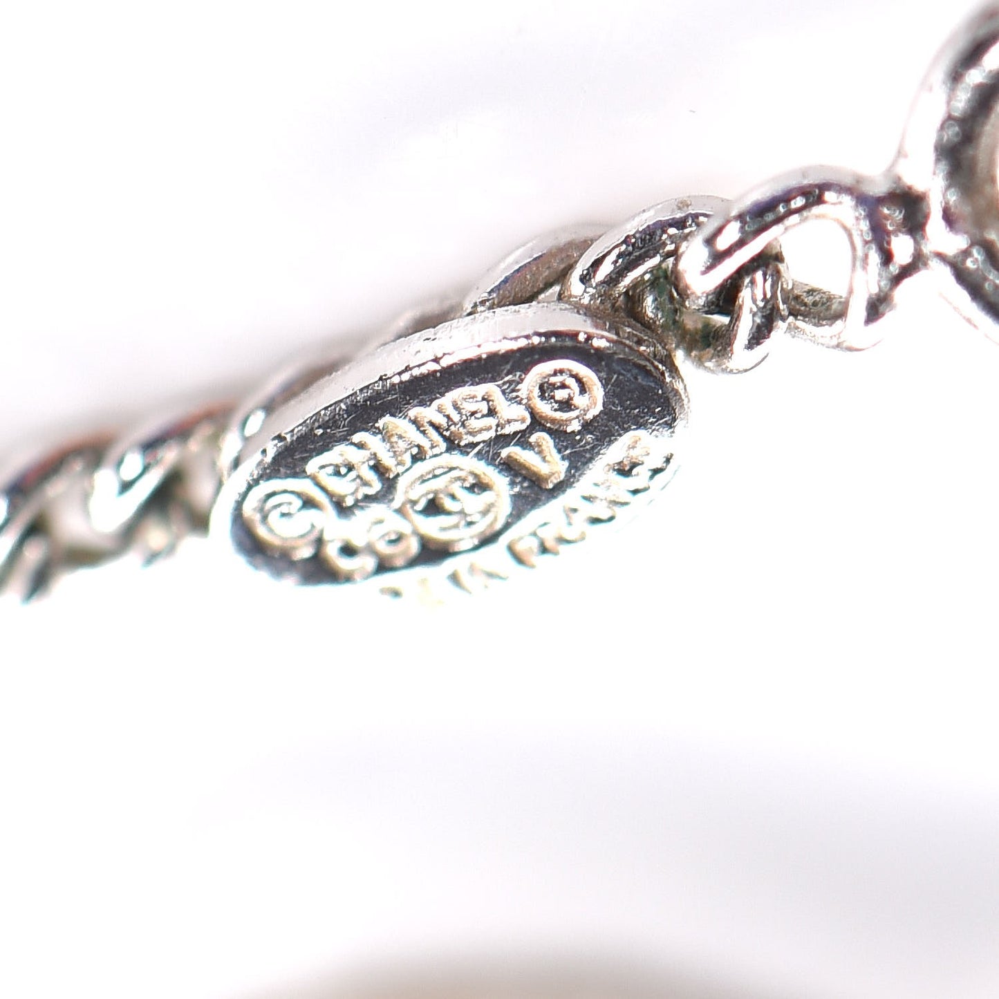 Crystal Timeless CC Necklace Silver