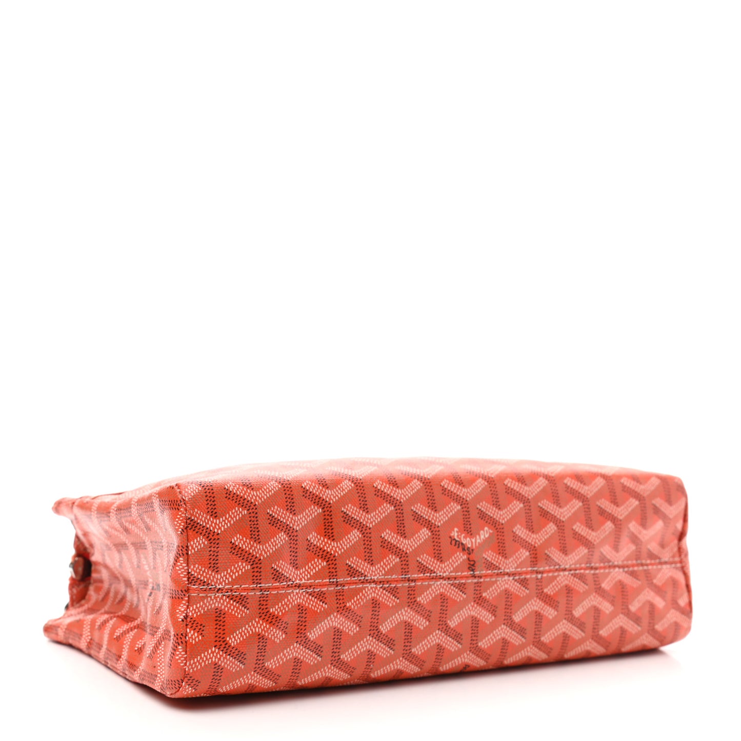Goyardine Miroir Toiletry Bag GM Orange