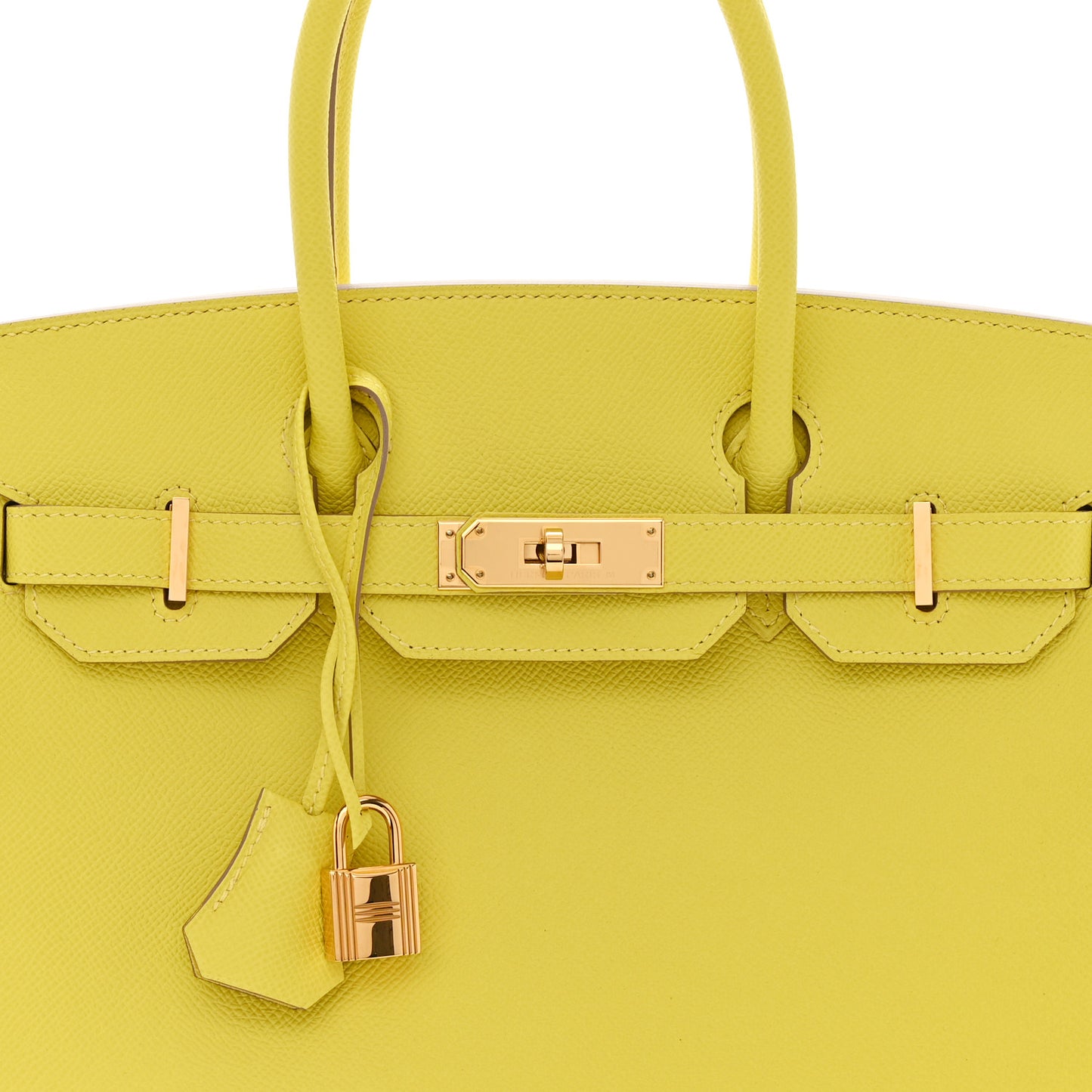 Epsom Birkin 30 Lime
