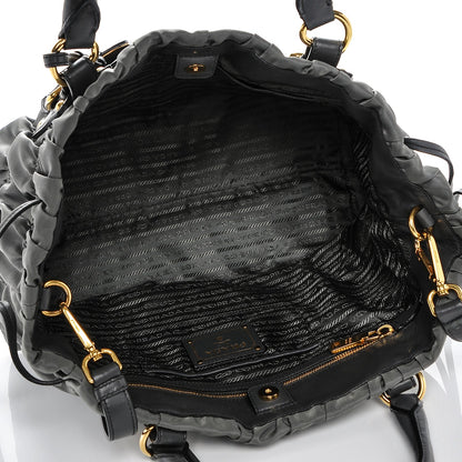 Prada Tessuto Nylon Gaufre Tote Ardesia 5 of 6