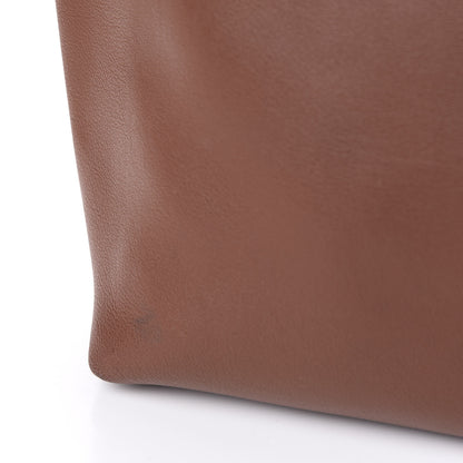 Saint Laurent Calfskin Large Shopping Tote Cognac 15 of 16