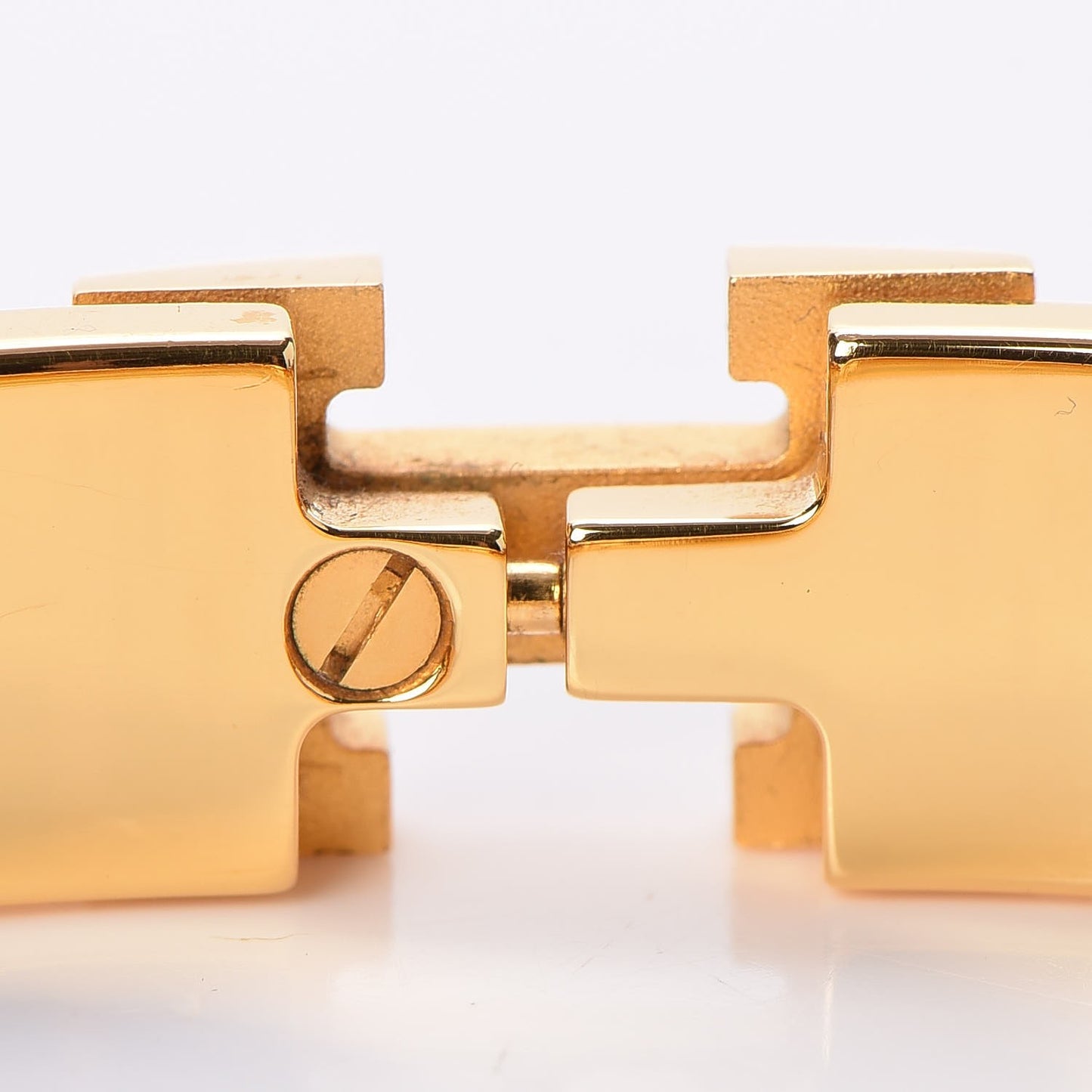 Enamel Narrow Clic Clac H Bracelet GM Iris