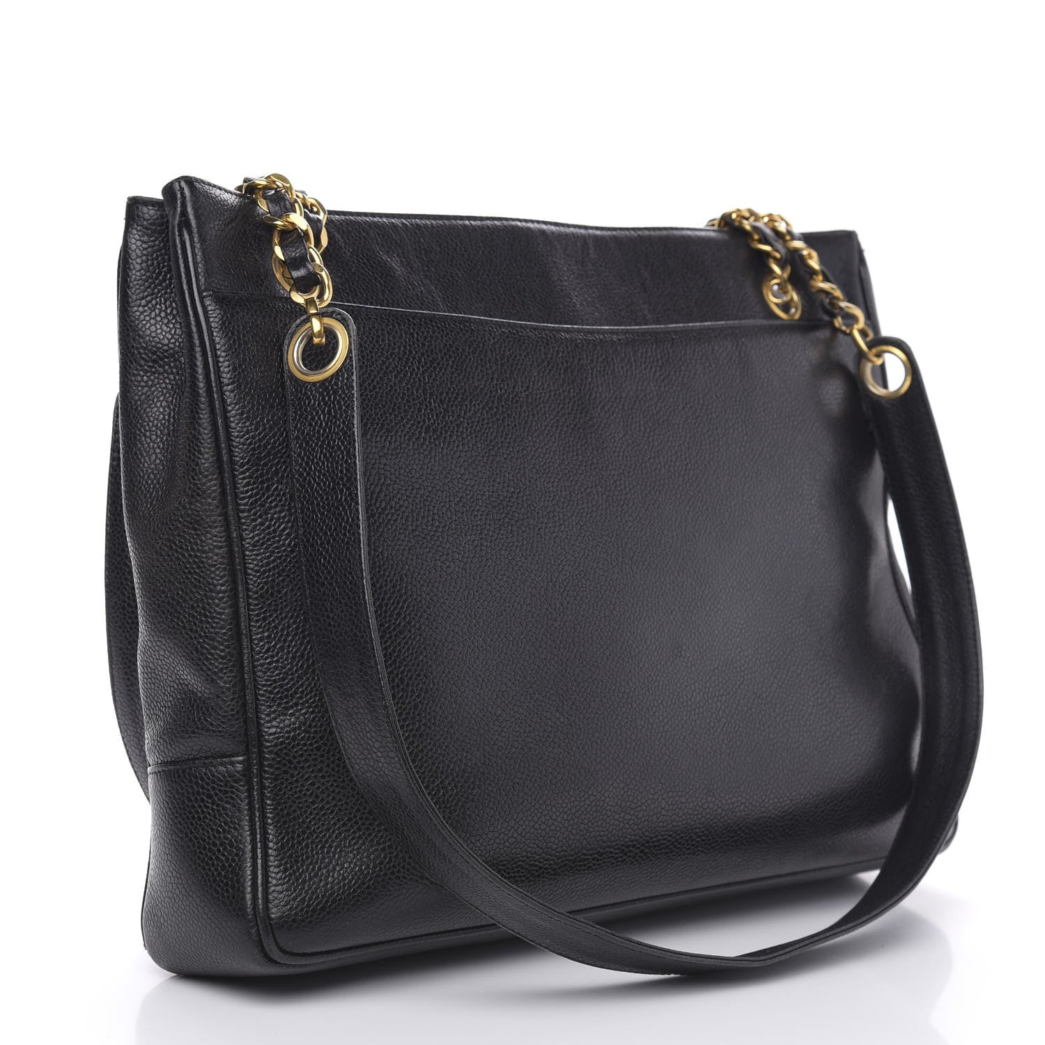 Chanel Caviar CC Shoulder Bag Black 3 of 14