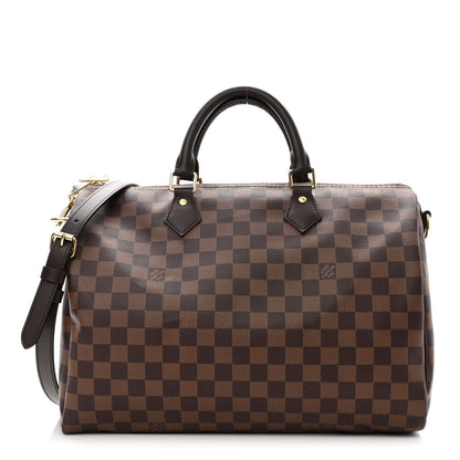 Louis Vuitton Damier Ebene Speedy Bandouliere 35 1 of 9