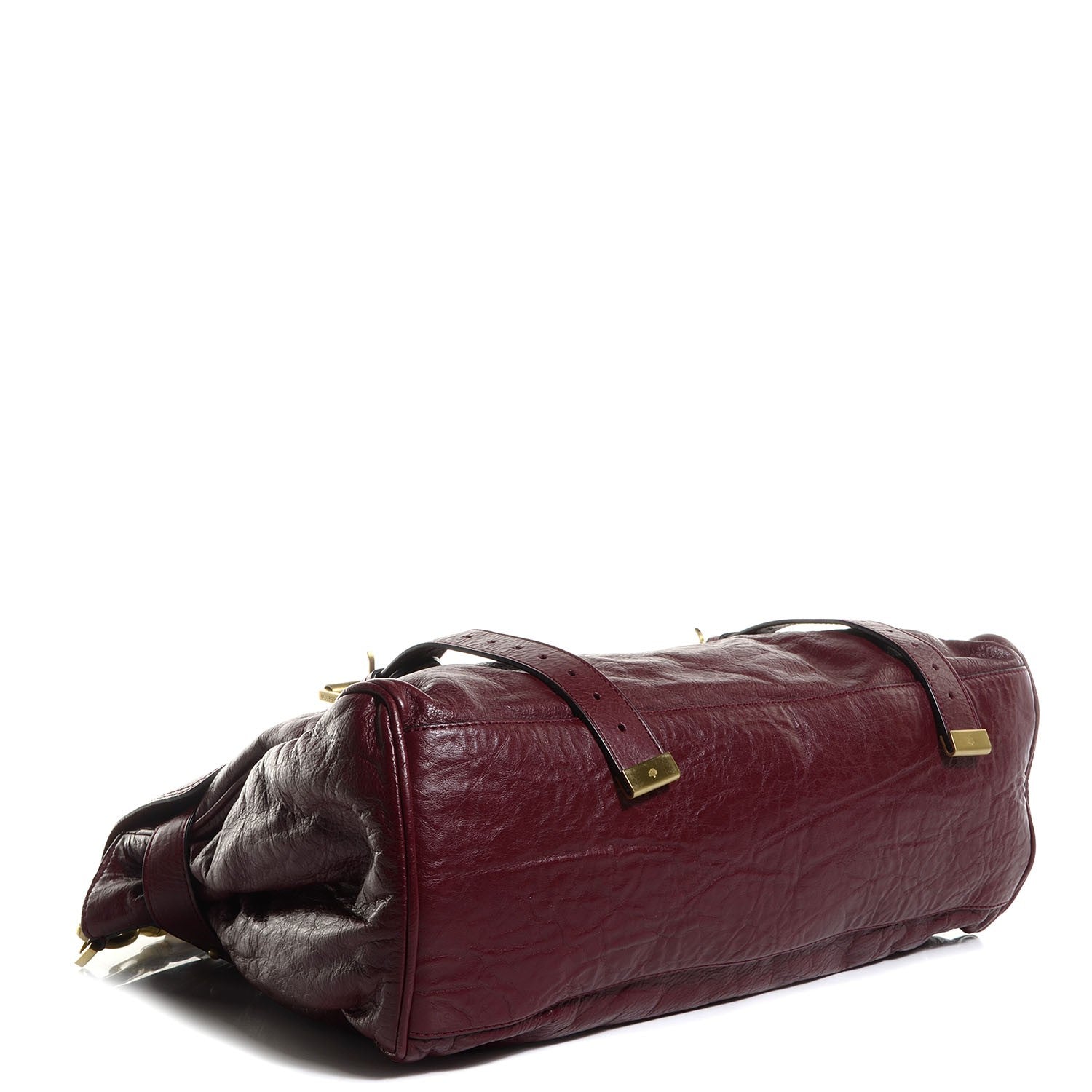 Mulberry Soft Buffalo Leather Oversized Alexa Conker 4 of 12