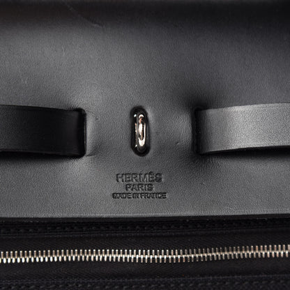 Hermes Toile Vache Hunter Herbag Zip 39 MM Black 8 of 9
