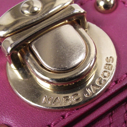 Marc Jacobs Leather Quilted Damen Bowler Fuchsia 13 of 13