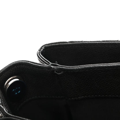 Chanel Caviar Quilted Medium Rock In Rome Single Flap Black 11 of 12