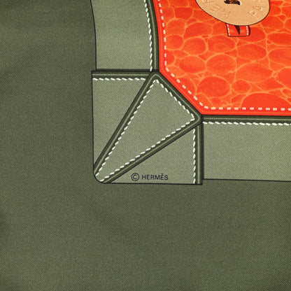 Hermes Silk Tout Cuir Scarf 90 5 of 6