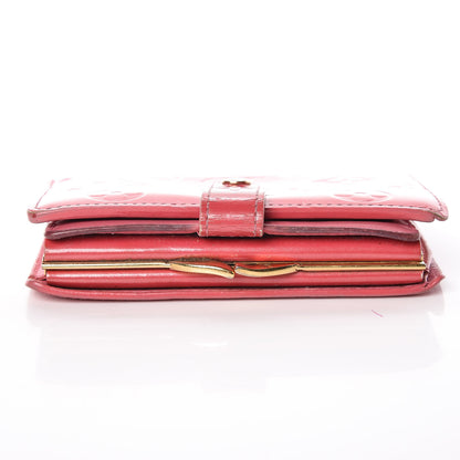 Louis Vuitton Vernis French Purse Wallet Framboise 12 of 17