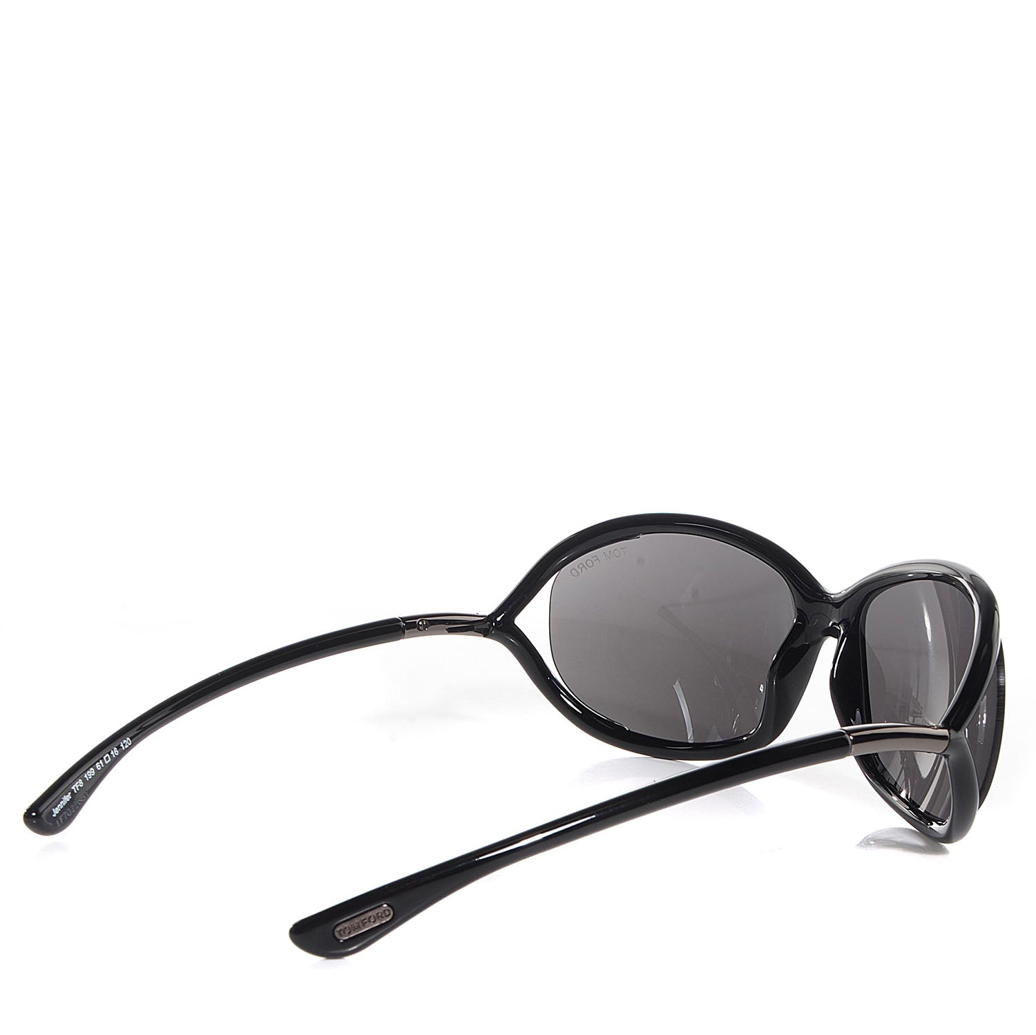 Tom Ford Jennifer Sunglasses TF8 Black 2 of 4
