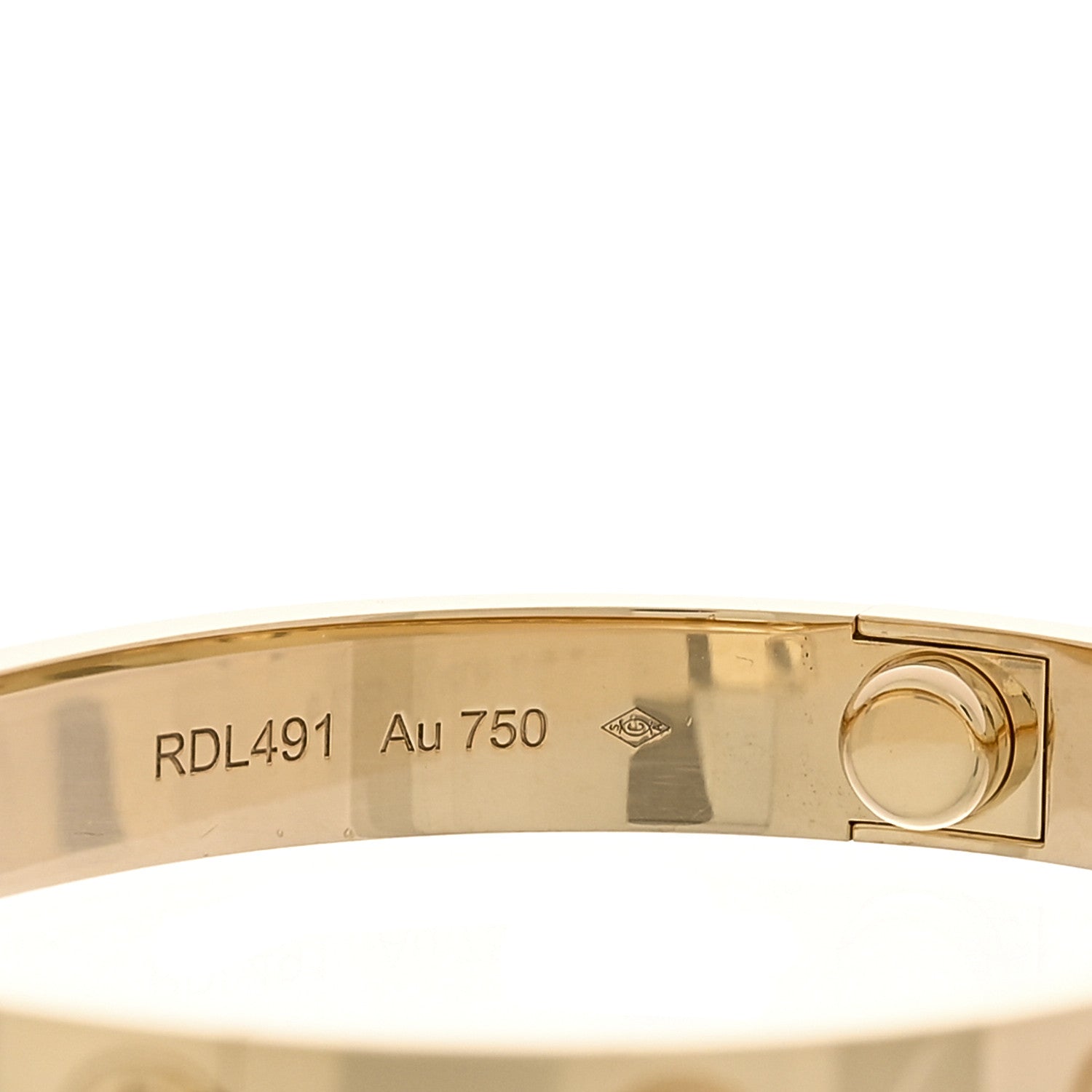 Cartier 18K Yellow Gold LOVE Bracelet 15 7 of 9