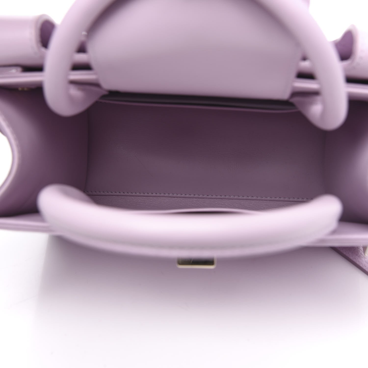 Christian Dior Grained Calfskin Mini Diorever Flap Lilac 5 of 9