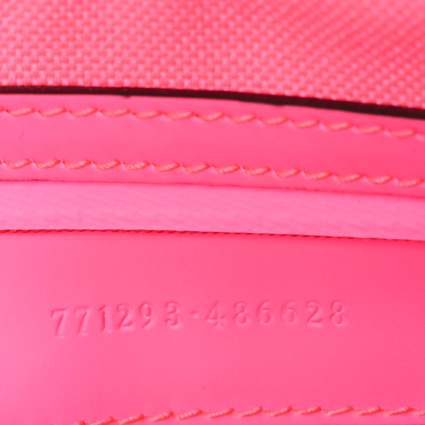 Rubber Effect Monogram GG Crossbody Bag Fluorescent Fuchsia