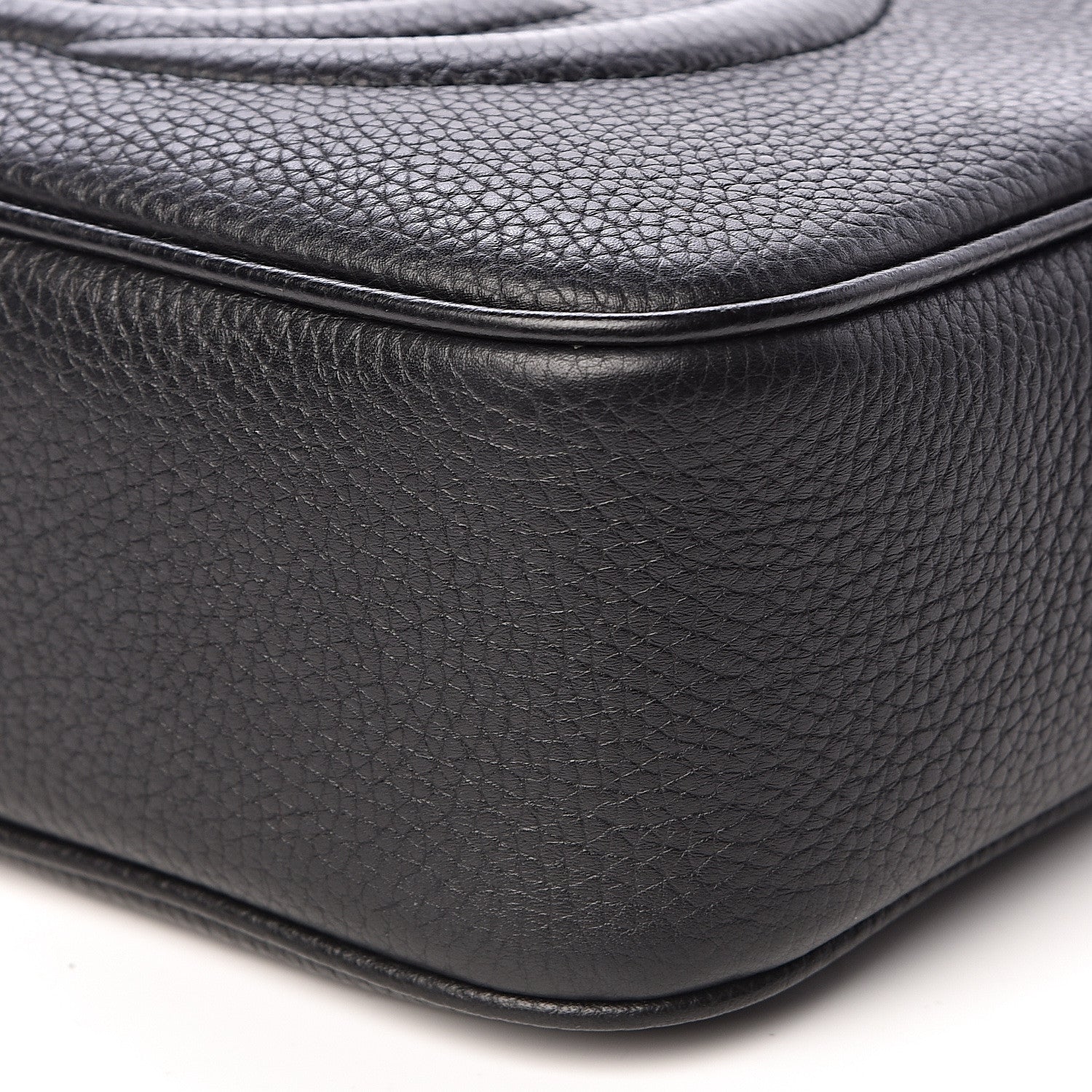 Gucci Pebbled Calfskin Small Soho Disco Bag Black 8 of 10
