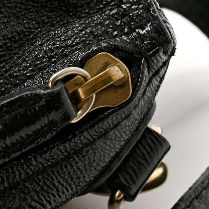 Givenchy Crinkled Patent Medium Pandora Black 13 of 13