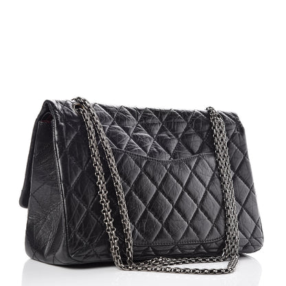 Chanel Aged Calfskin Quilted 2.55 Reissue 227 Flap Black 3 of 9