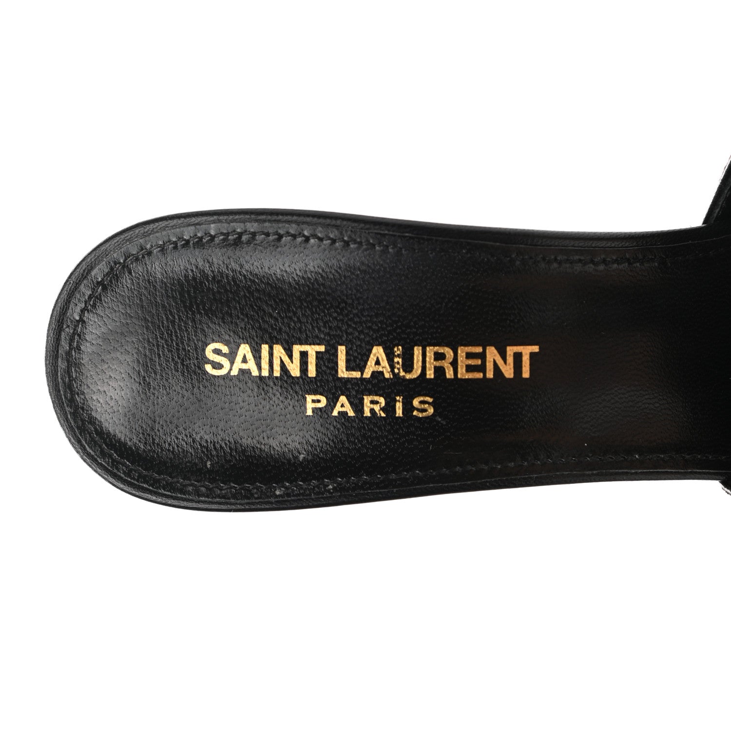 Saint Laurent Pony Hair Leopard Print Sexy 95mm Pumps 36.5 Natural Black 6 of 10