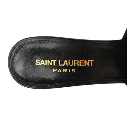 Saint Laurent Pony Hair Leopard Print Sexy 95mm Pumps 36.5 Natural Black 6 of 10