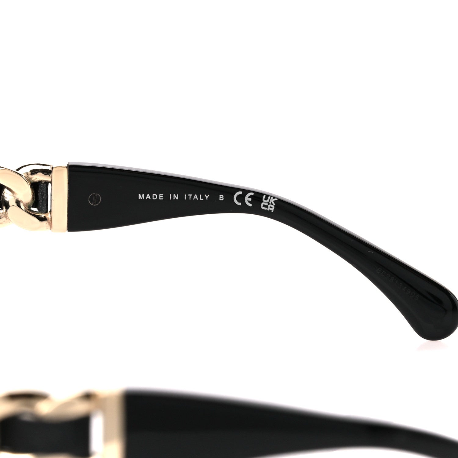 Chanel Acetate Chain Sunglasses 5465-Q Black 6 of 8