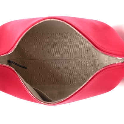 Hermes Canvas Small Bride-A-Brac Pouch Hibiscus 5 of 7
