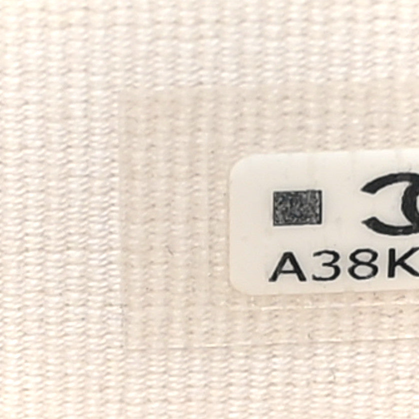 Chanel Lambskin Quilted Crystal Top Handle Rectangular Flap White 8 of 13