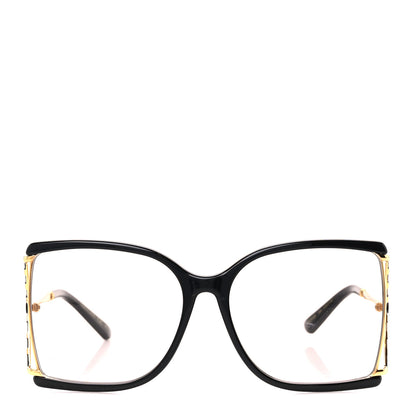 Gucci Acetate Metal Square Glasses GG0592SK Black 2 of 7