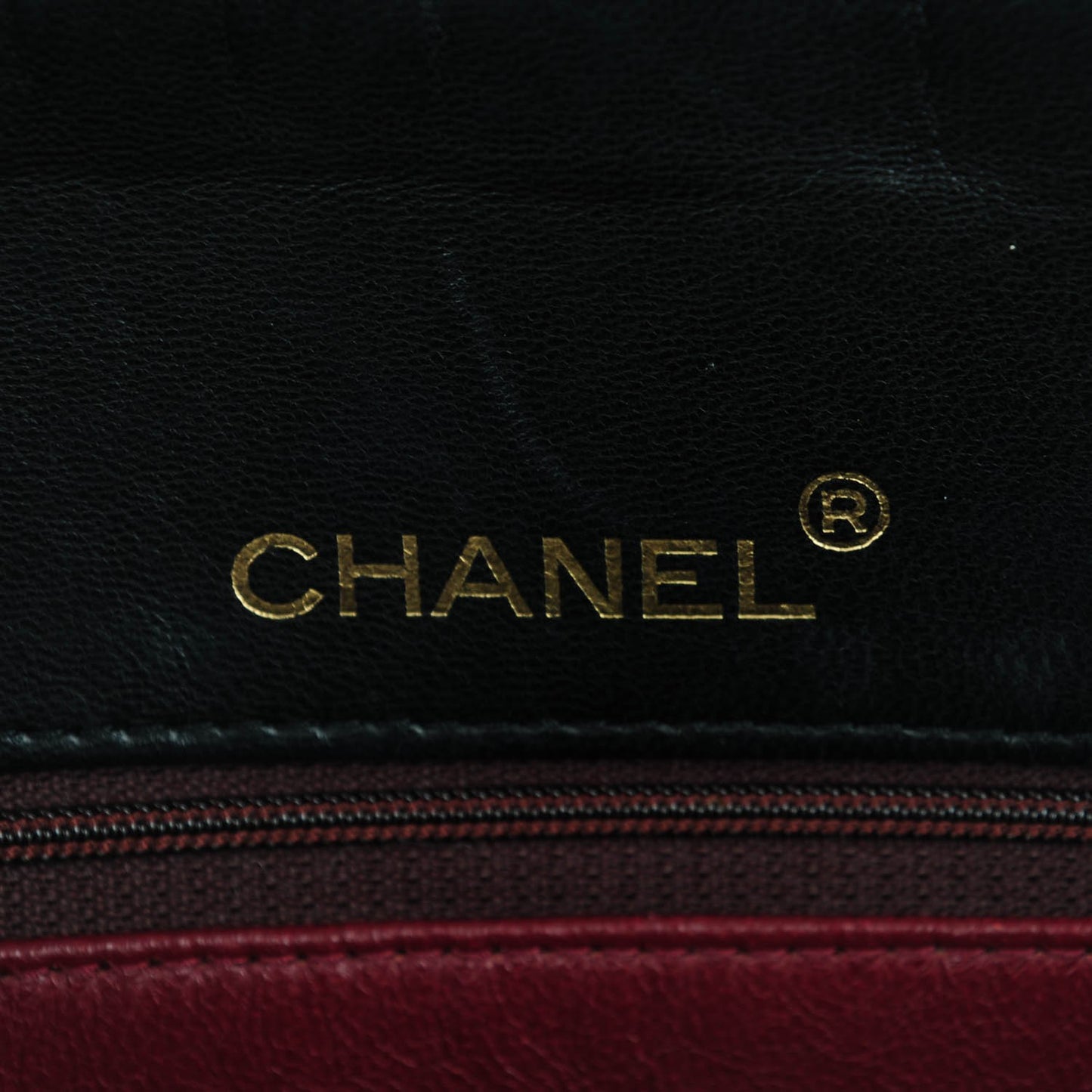 Lambskin Quilted Shoulder Bag Black