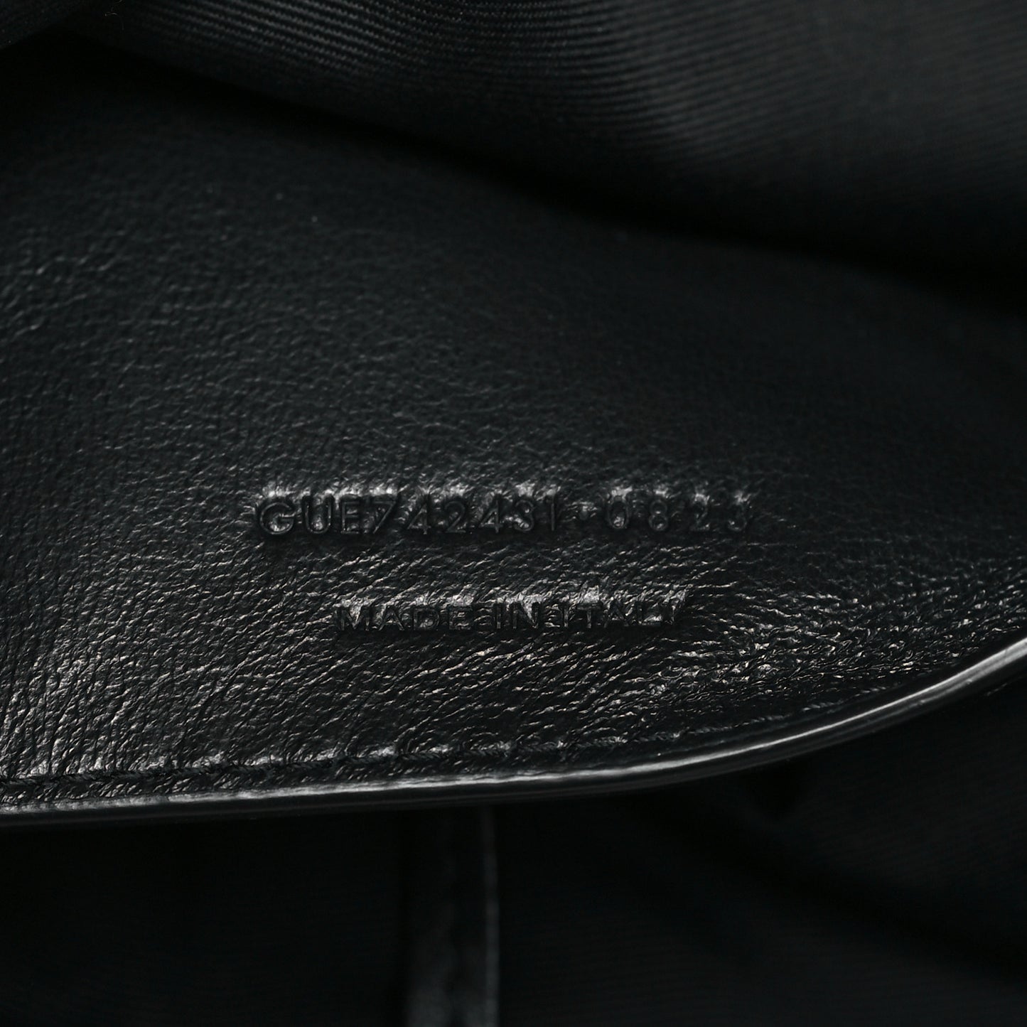 Lambskin Matelasse Monogram Large Jamie 4.3 Black