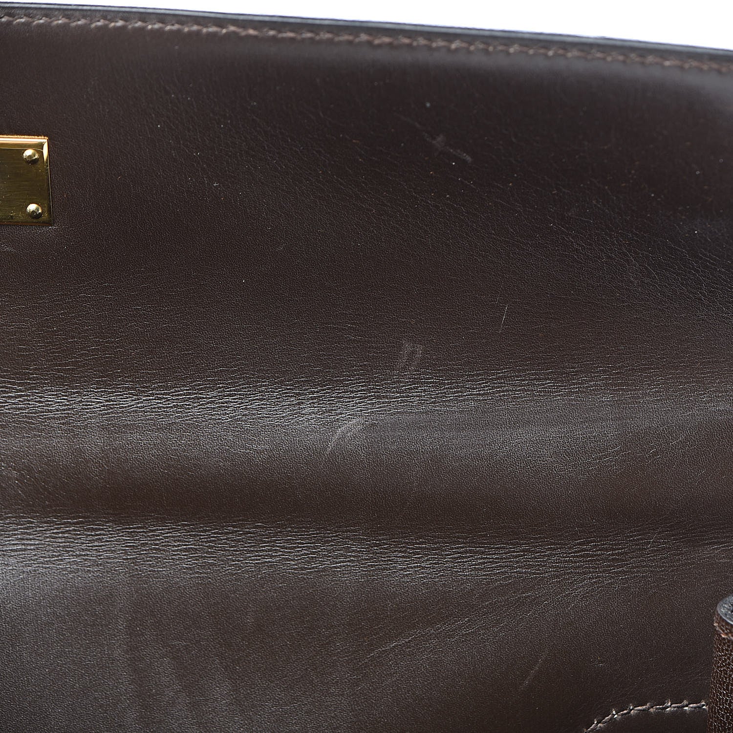 Hermes Box Kelly Sellier 35 Chocolate 41 of 44