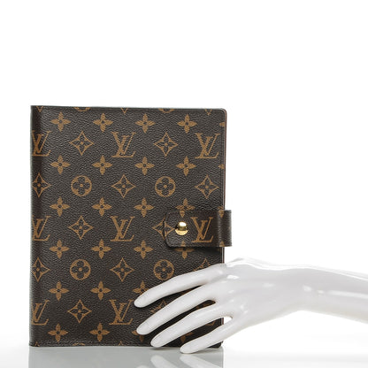 Louis Vuitton Monogram Large Ring Agenda Cover 2 of 6