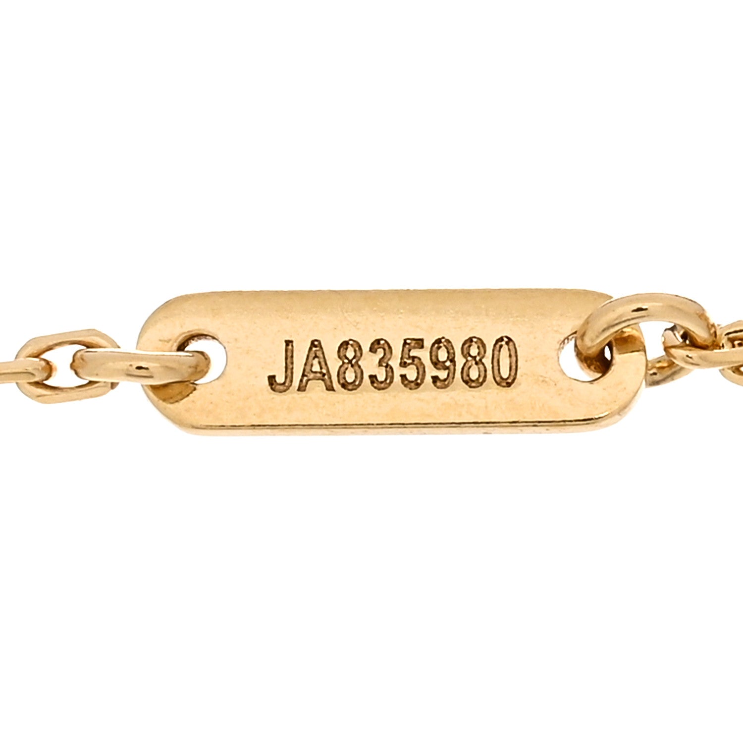 Van Cleef & Arpels 18K Yellow Gold Mother of Pearl Sweet Alhambra Bracelet 4 of 5