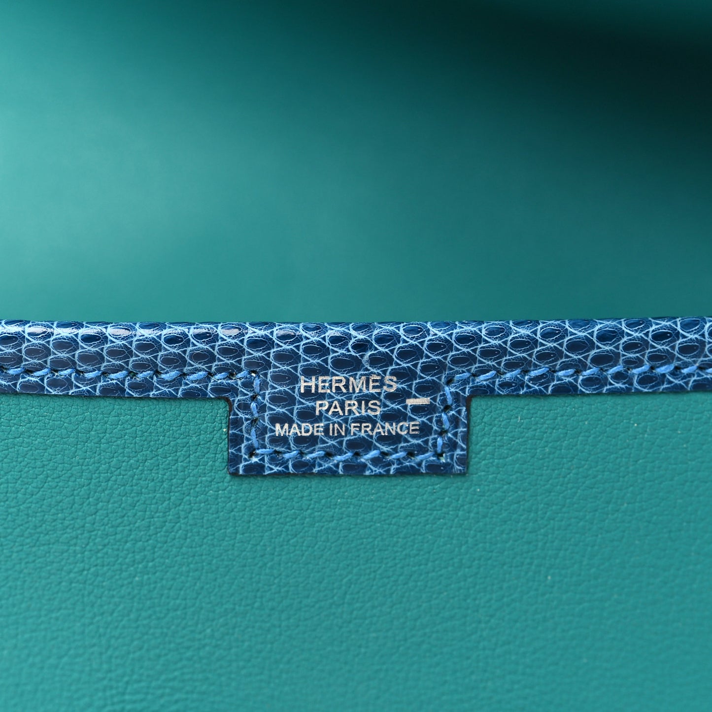 Swift Lizard Jige Elan Touch 29 Clutch Bleu Paon Mykonos