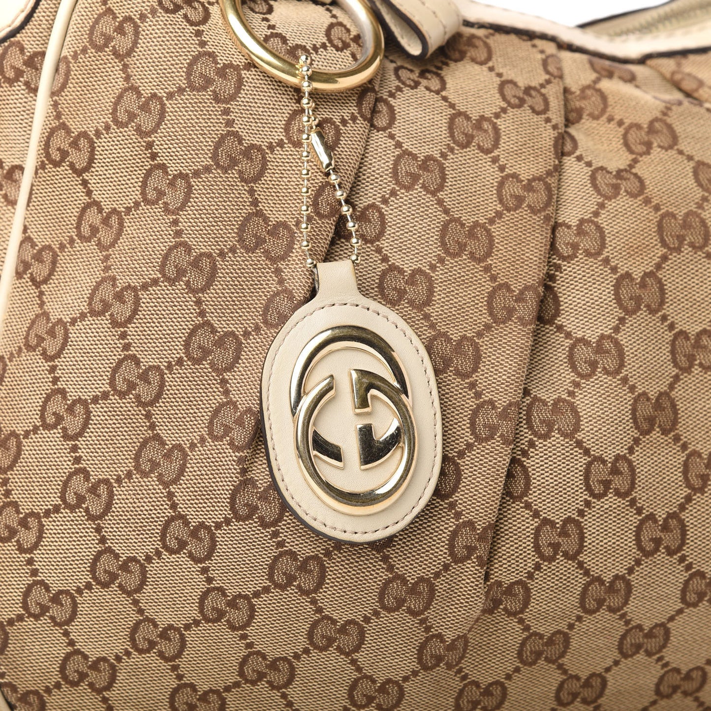 Monogram Medium Sukey Hobo Off White