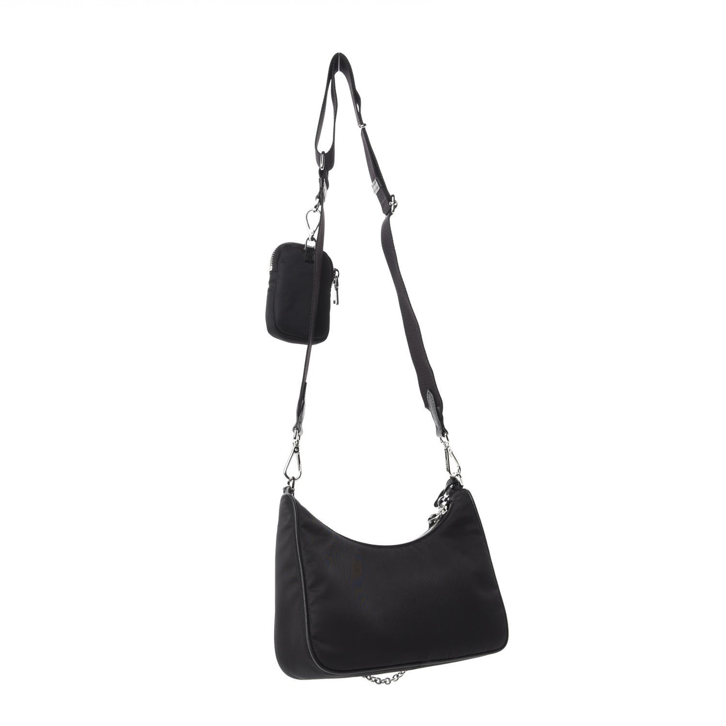 Nylon Re-Edition 2005 Shoulder Bag Black