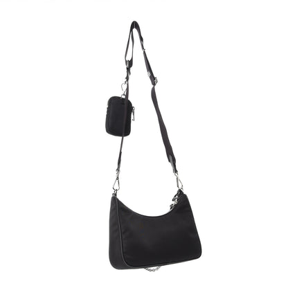 Prada Nylon Re-Edition 2005 Shoulder Bag Black 3 of 11